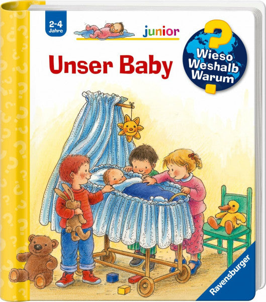 Weinhold, Angela Wieso? Weshalb? Warum? junior, Band 12 - Unser Baby (Sachbuch ab 2 Jahre - mit Klappen) (junior, 12)