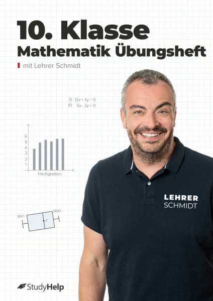 Tiemeier, Sonja 10. Klasse Mathematik Übungsheft: Aufgabensammlung mit Lösungen und Lernvideos von Lehrer Schmidt (Mathe mit Lehrer Schmidt: inklusive Lernvideos)
