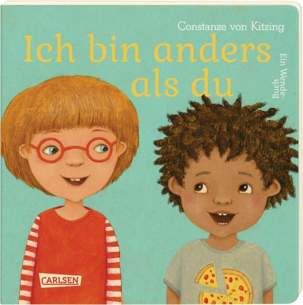 von Kitzing, Constanze Ich bin anders als du – Ich bin wie du: Ein Wende-Pappbilderbuch über Vielfalt und Gemeinsamkeiten ab 3 Jahren (Die Großen Kleinen: Bücher zum Mitwachsen)