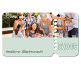 Digitaler Geschenkgutschein