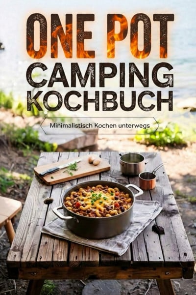 Tankura, Ayuka One Pot Camping Kochbuch - Minimalistisch kochen unterwegs: 1 Topf, 6 Zutaten, 10–20 Min. Einfache & leckere One-Pot-Rezepte mit wenig Abwasch - Inkl. Nährwertangaben