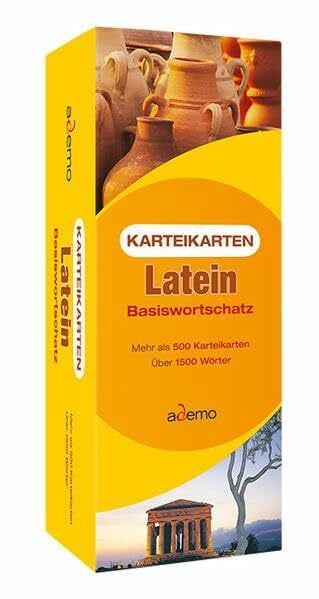 ademo GmbH Karteikarten Basiswortschatz Latein: (1.Auflage)
