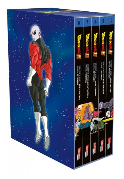 Toyotarou Dragon Ball Super Bände 6-10 im Sammelschuber mit Extra: Die Fortsetzung der Action-Manga-Serie ab 10 Jahren über epische Schlachten und kosmische Abenteuer