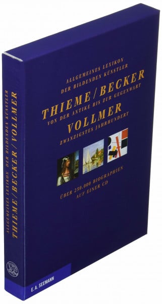 Hans Vollmer Allgemeines Lexikon der bildenden Künstler von der Antike bis zur Gegenwart. Allgemeines Lexikon der bildenden Künstler des 20. Jahrhunderts (CD-ROM): ... des 20. Jahrhunderts | Ausgabe auf CD-ROM
