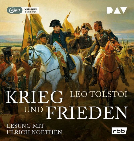 Noethen, Ulrich Krieg und Frieden: Ungekürzte Lesung mit Ulrich Noethen (6 mp3-CDs)