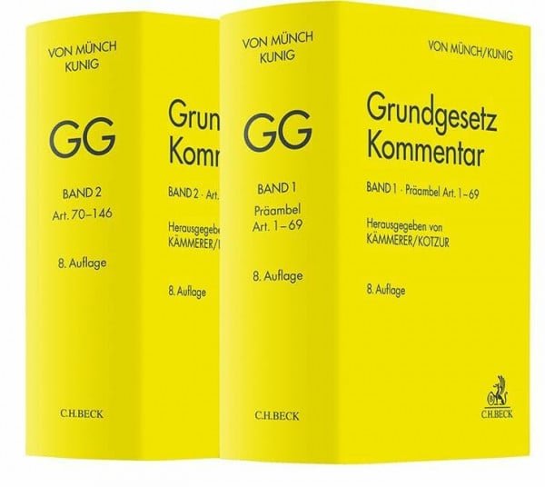 Bryde, Brun - Otto Grundgesetz Kommentar Gesamtwerk: In 2 BÃ¤nden - Zweitliebe by Studibuch