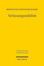 Chatziathanasiou, Konstantin VerfassungsstabilitÃ¤t: Eine von Artikel 146 Grundgesetz ausgehende juristische und (experimental - )Ã¶konomische Untersuchung (Studien und BeitrÃ¤ge zum Ãffentlichen Recht, Band 39) - Zweitliebe by Studibuch